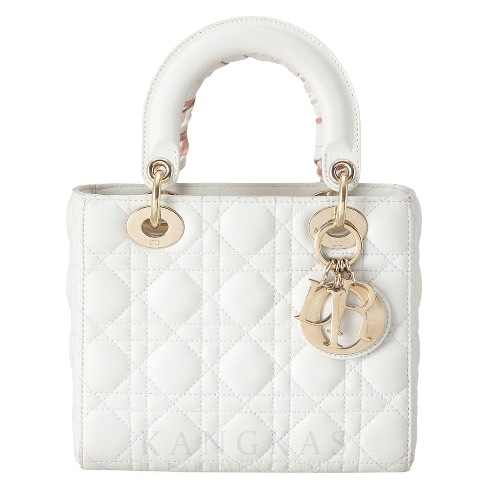 CHRISTIAN DIOR(USED)크리스찬디올 레이디디올 스몰 백 & 트윌리